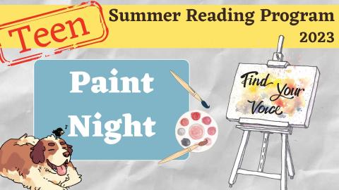 Teen Paint Night