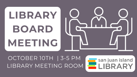 BOARD MEETING OCTOBER 10th at 3-5 PM