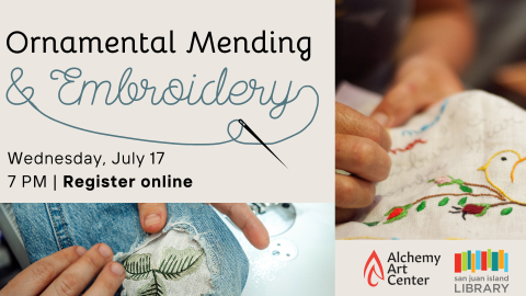 Ornamental Mending and Embroidery