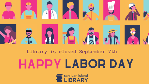 Library is Closed September 7th for Labor Day