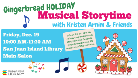 gingerbread and musical notes