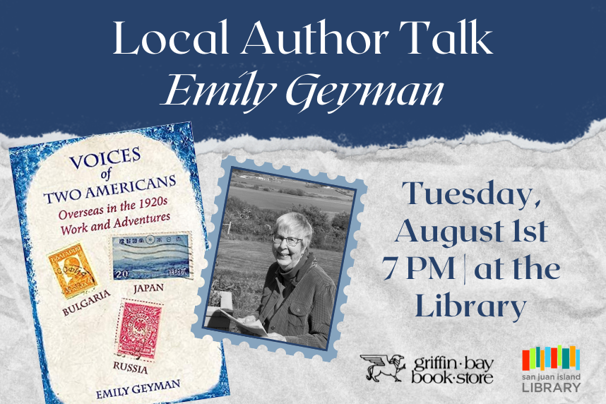 Local Author Talk: Voices of Two Americans by Emily Geyman