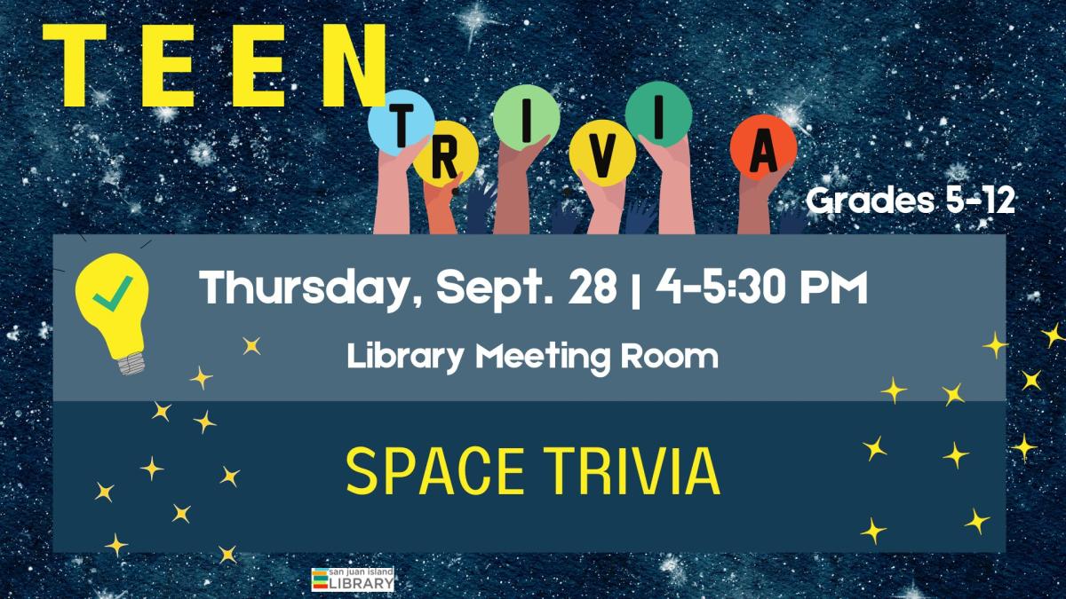 Teen Trivia Space Theme