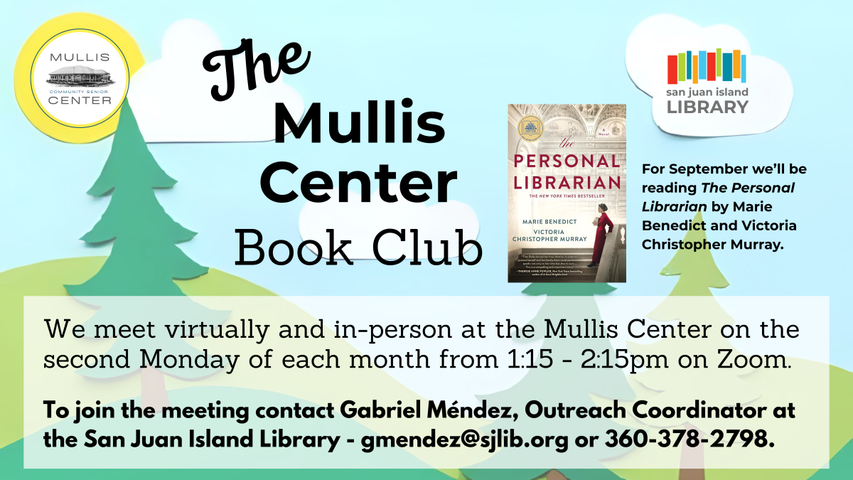Mullis Center Book Club September