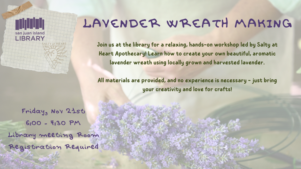 Lavender Wreath Making